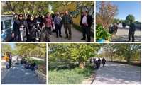 شرکت همکاران دانشکده پزشکی در پیاده روی هفته سلامت